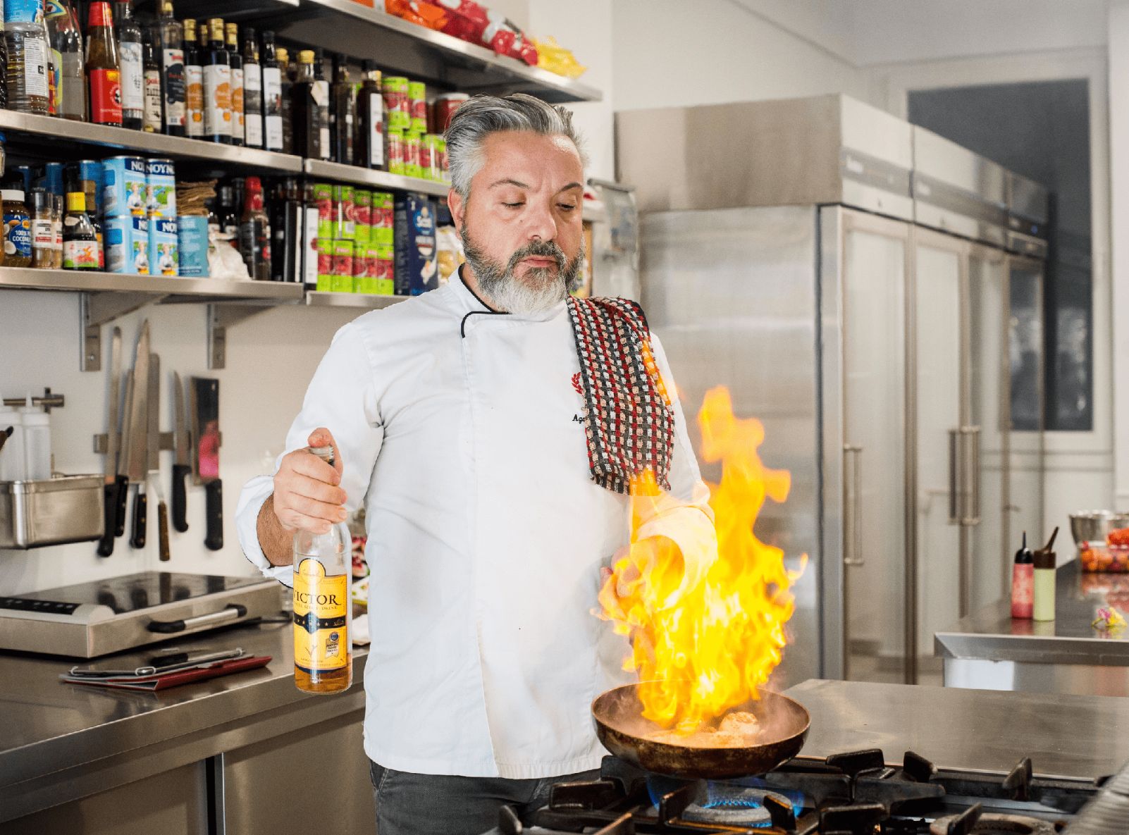 Chef-Agapios-Pampoukidis-cooking-La-Chef-Levi-min