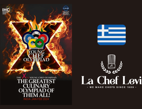 Το ΙΕΚ La Chef Levi εκπροσωπεί αποκλειστικά για δεύτερη χρονιά την Ελλάδα στην 10η Ολυμπιάδα Νέων Μαγείρων.