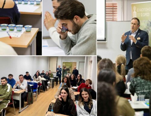 Γευσιγνωσία Ελαιολάδου με τον Sommelier Ελαιολάδου Μανώλη Καρπαδάκη & την Terra Creta